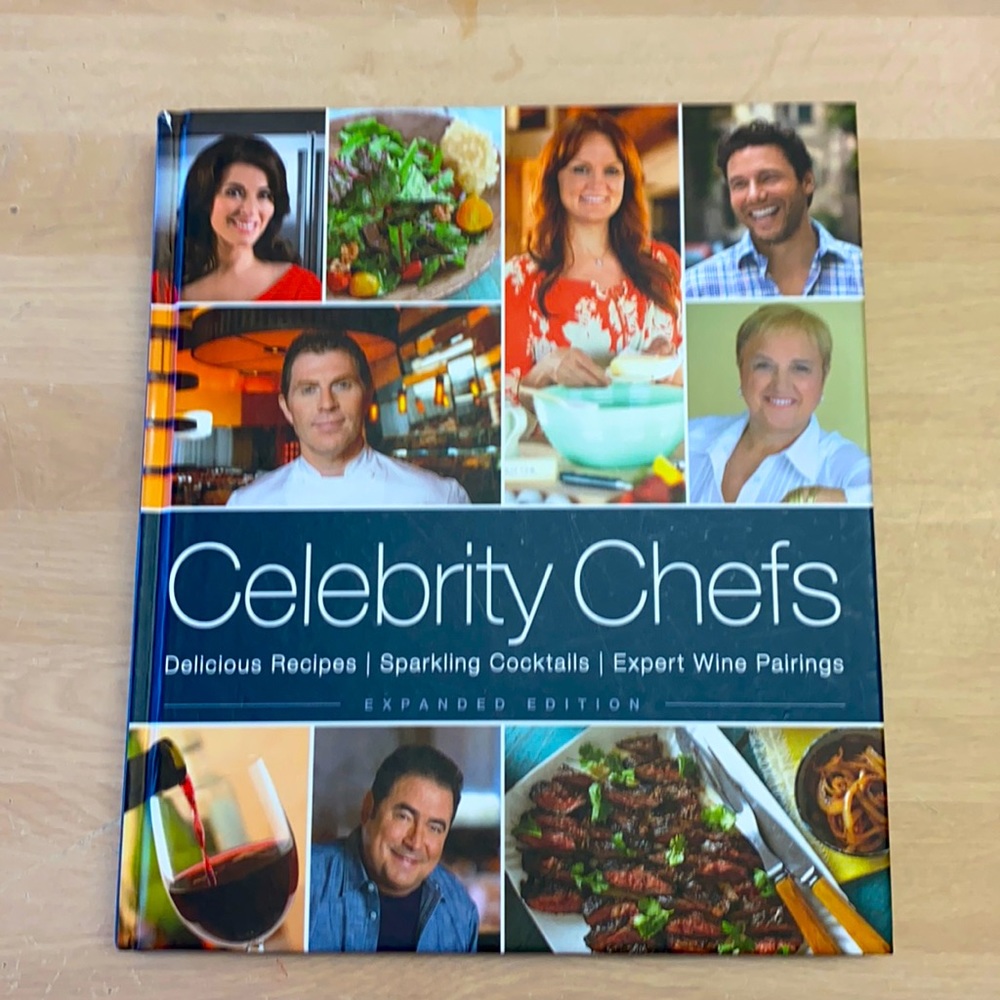 NWT Celebrity Chefs Expanded Edition Cookbook & Meet the Chefs Section